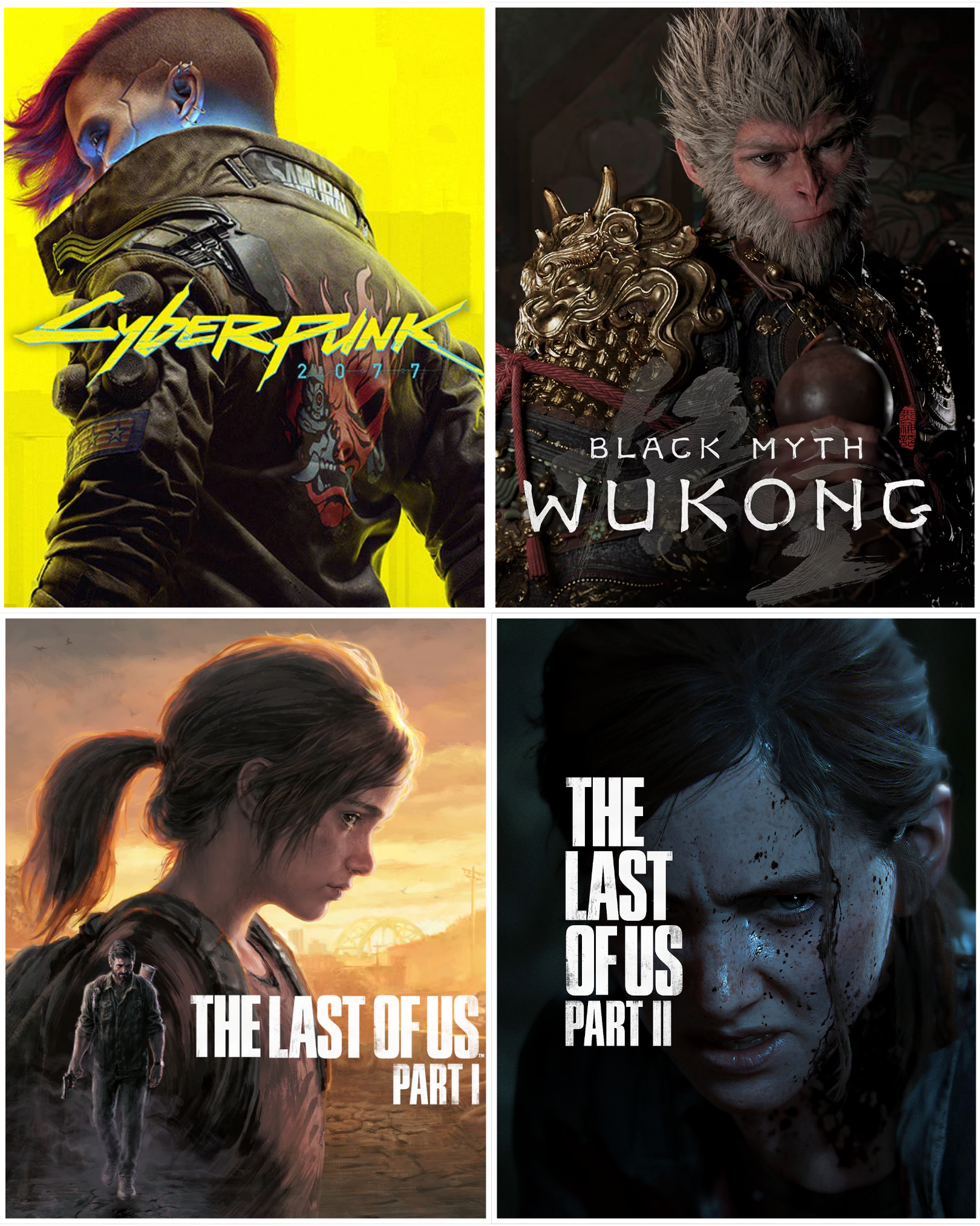 Combo Wukong Cyberpunk TLOU Bonus