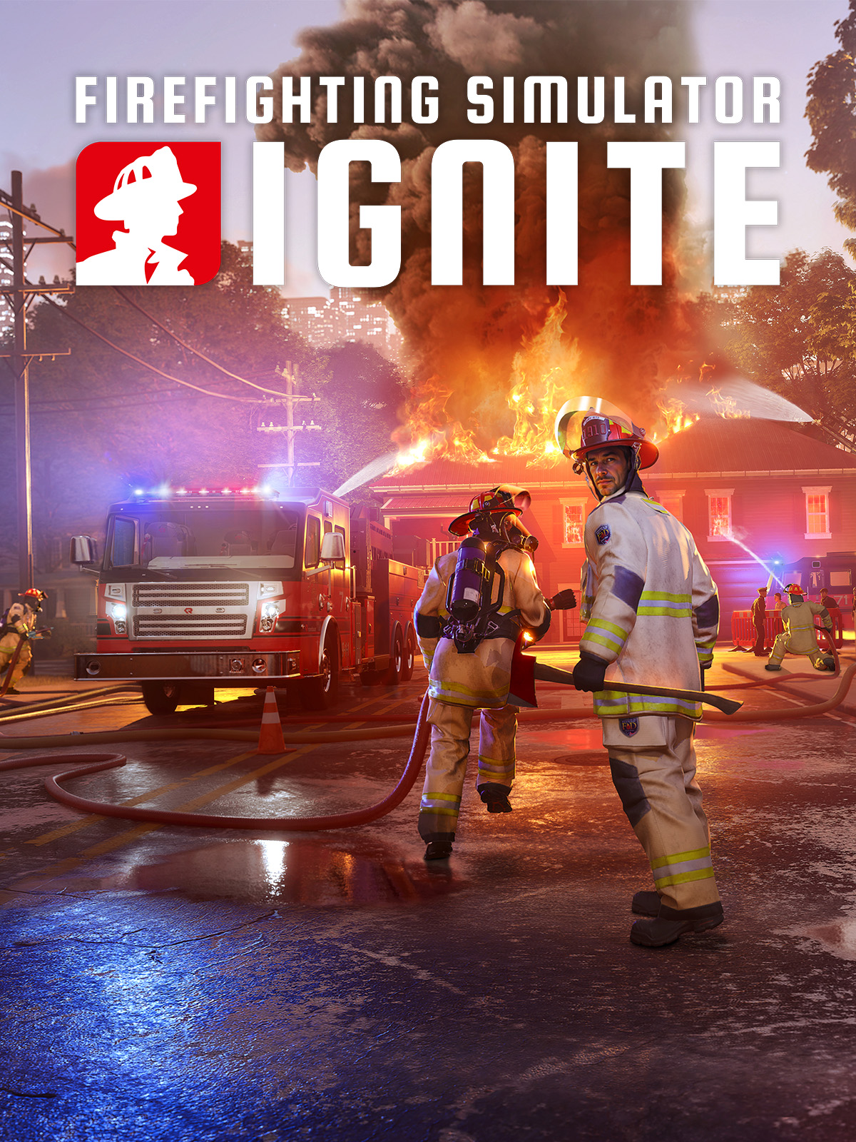 Fire Fighting Simulator Poster