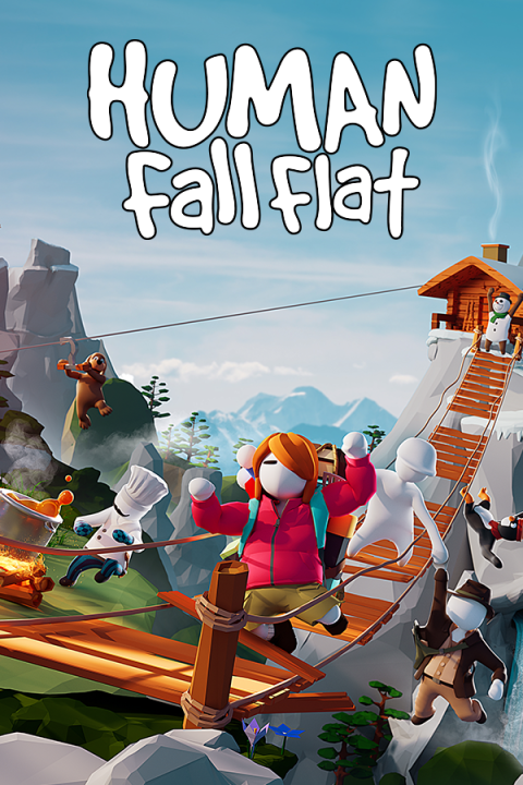 Human: Fall Flat Poster